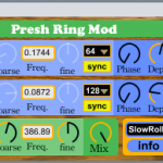 Free M4L Ring Modulator from Preshish Moments